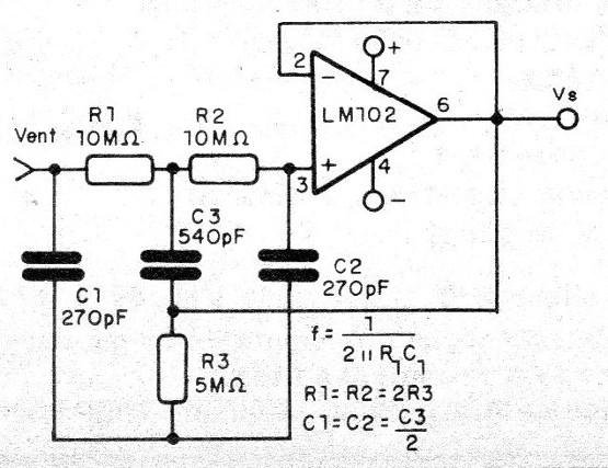 Figura 2 – Circuito com o LM102
Figura 2 – Circuito com o LM102