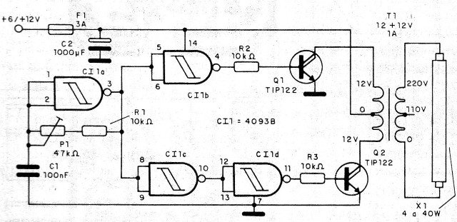 Figura 1 – Diagrama completo do inversor
