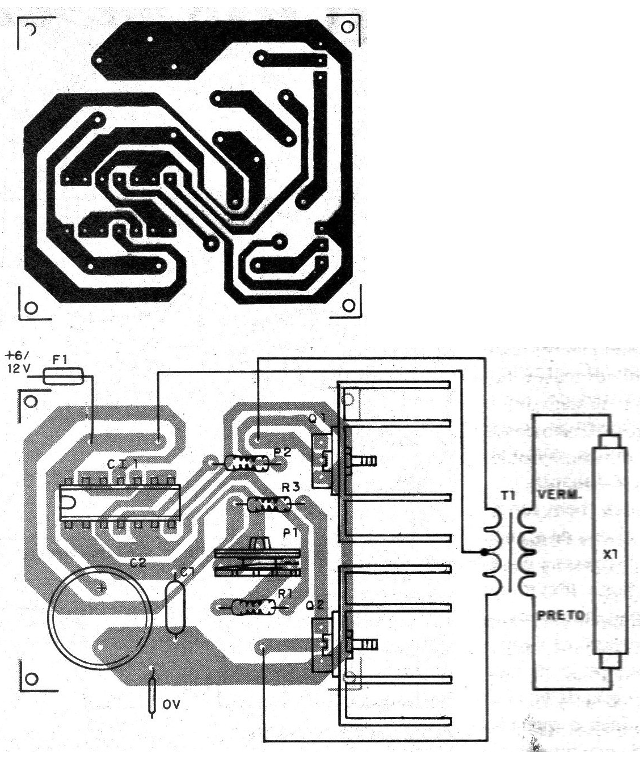 Figura 3 – Placa de circuito impresso
Figura 3 – Placa de circuito impresso
