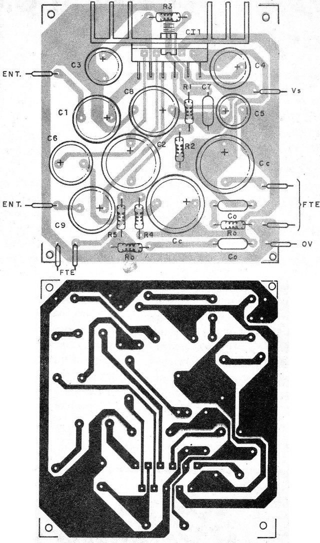    Figura 2 – Placa para a montagem
