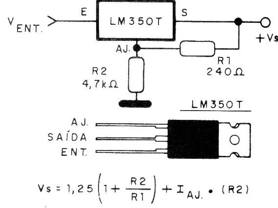 Figura 1 – O LM350T
Figura 1 – O LM350T