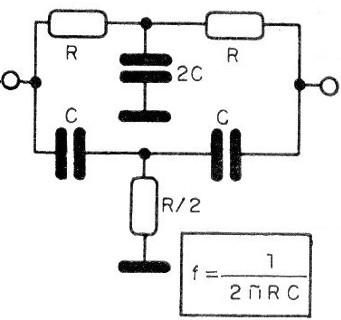 Figura 4 – O circuito de duplo T
