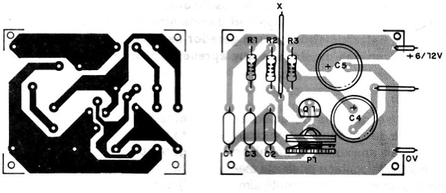 Figura 6- Placa para a montagem
Figura 6- Placa para a montagem