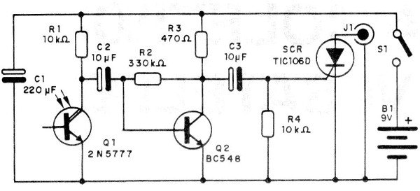 Figura 3 – Diagrama do flash auxiliar
Figura 3 – Diagrama do flash auxiliar