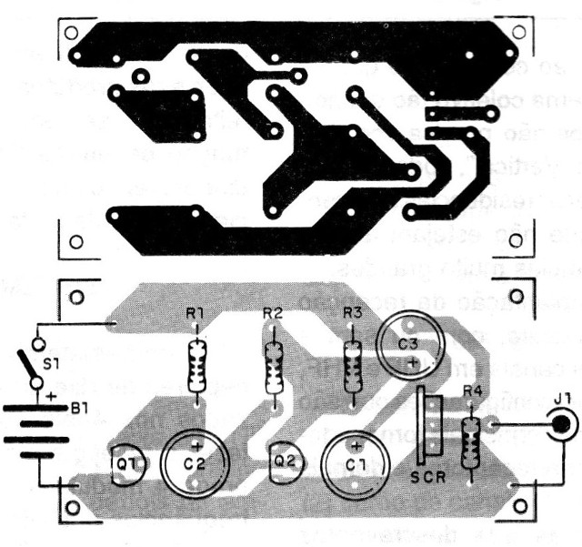 Figura 6 – Placa para a montagem
Figura 6 – Placa para a montagem