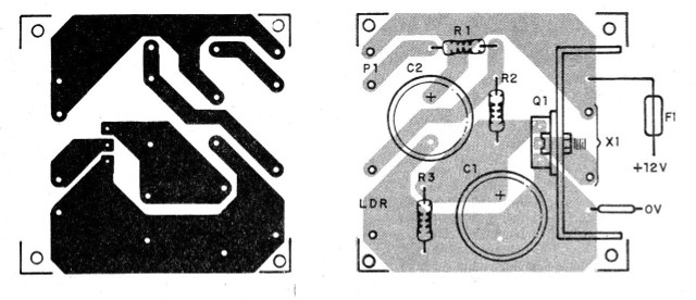 Figura 2 – Placa de circuito impresso para a montagem
Figura 2 – Placa de circuito impresso para a montagem