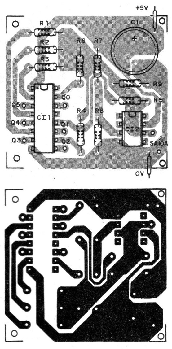 Figura 4 – Placa para a montagem
Figura 4 – Placa para a montagem