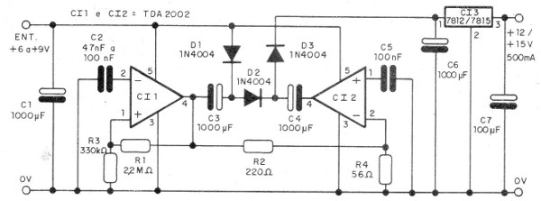 Figura 1 – Diagrama do conversor DC-DC de potência
Figura 1 – Diagrama do conversor DC-DC de potência