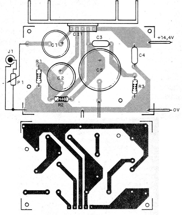    Figura 2 – Placa para a montagem
