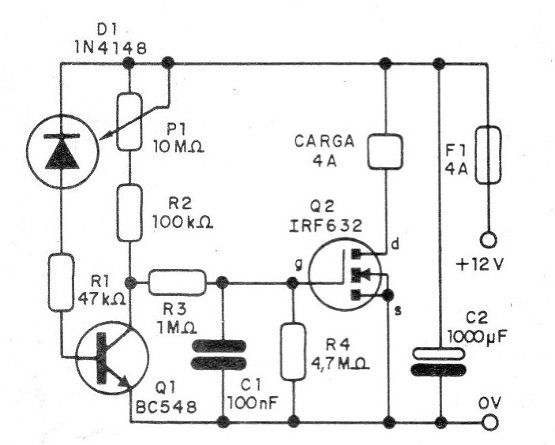Figura 4 – Circuito do termostato
Figura 4 – Circuito do termostato
