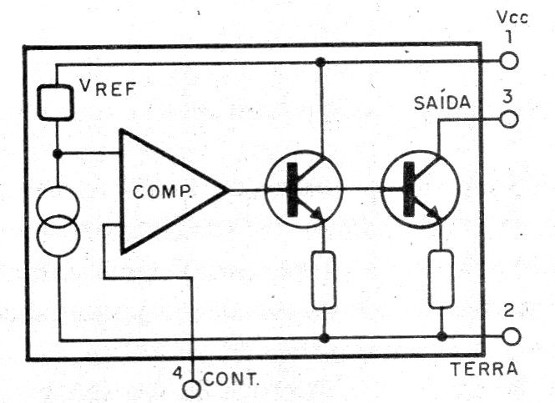 Figura 1 – Circuito do LA5511 e LA5512
Figura 1 – Circuito do LA5511 e LA5512