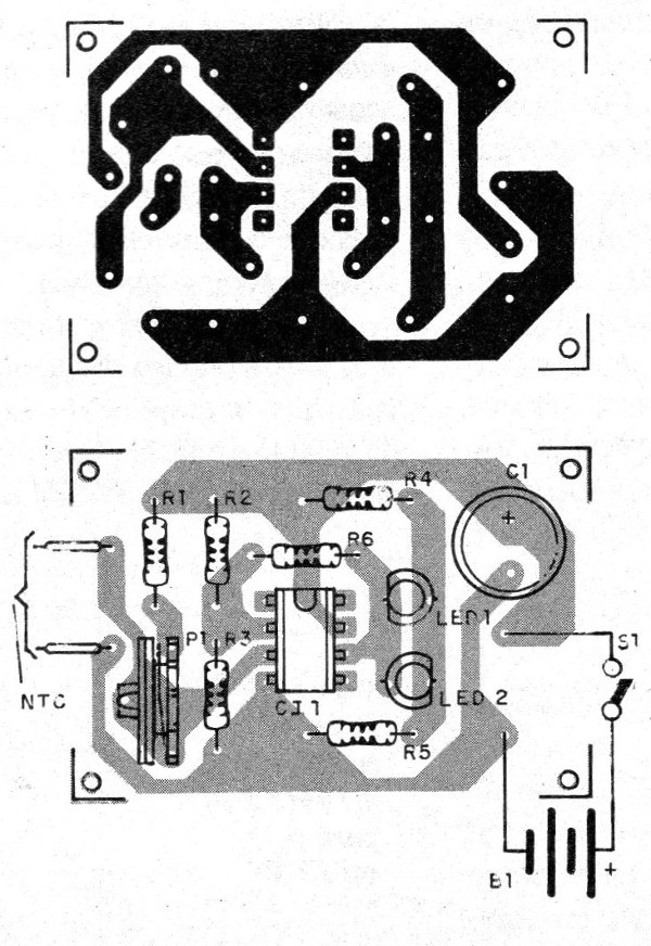    Figura 2 – Placa para a montagem
