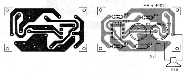 Figura 2 – Placa para a montagem
Figura 2 – Placa para a montagem
