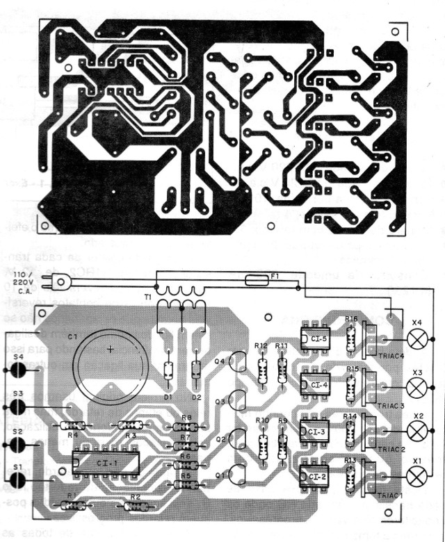 Figura 3 – Placa para a montagem
Figura 3 – Placa para a montagem