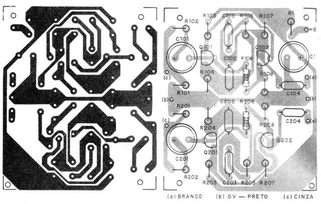 Figura 2 – Placa para a montagem
Figura 2 – Placa para a montagem
