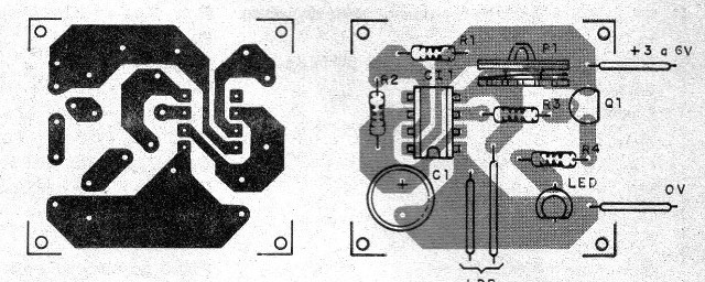 Figura 3 – Placa para a montagem
Figura 3 – Placa para a montagem