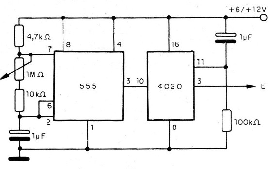 Figura 20 – Temporizador com o 4020
