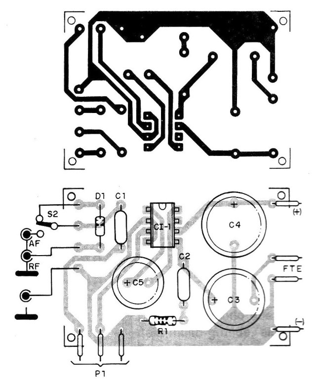 Figura 2 – Placa para a montagem
Figura 2 – Placa para a montagem