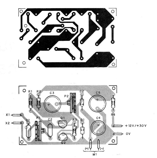    Figura 2 – Placa para a montagem
