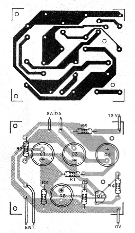    Figura 2 – Placa para a montagem
