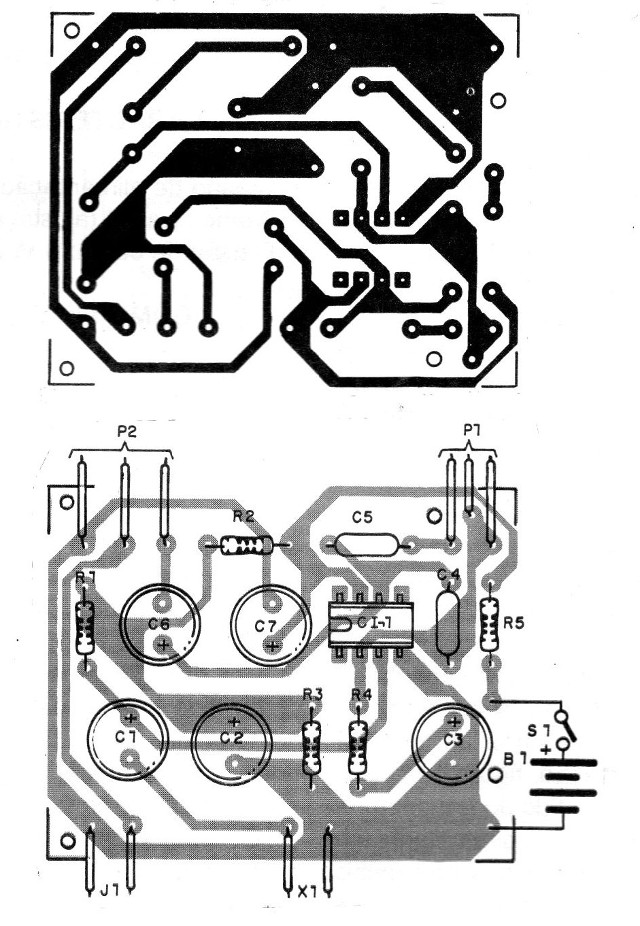 Figura 4 – Placa para a montagem
Figura 4 – Placa para a montagem
