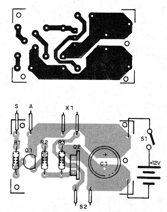 Figura 13 – Placa para o interruptor de toque
Figura 13 – Placa para o interruptor de toque