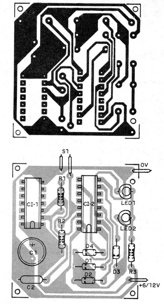 Figura 5 – Placa para a montagem
Figura 5 – Placa para a montagem