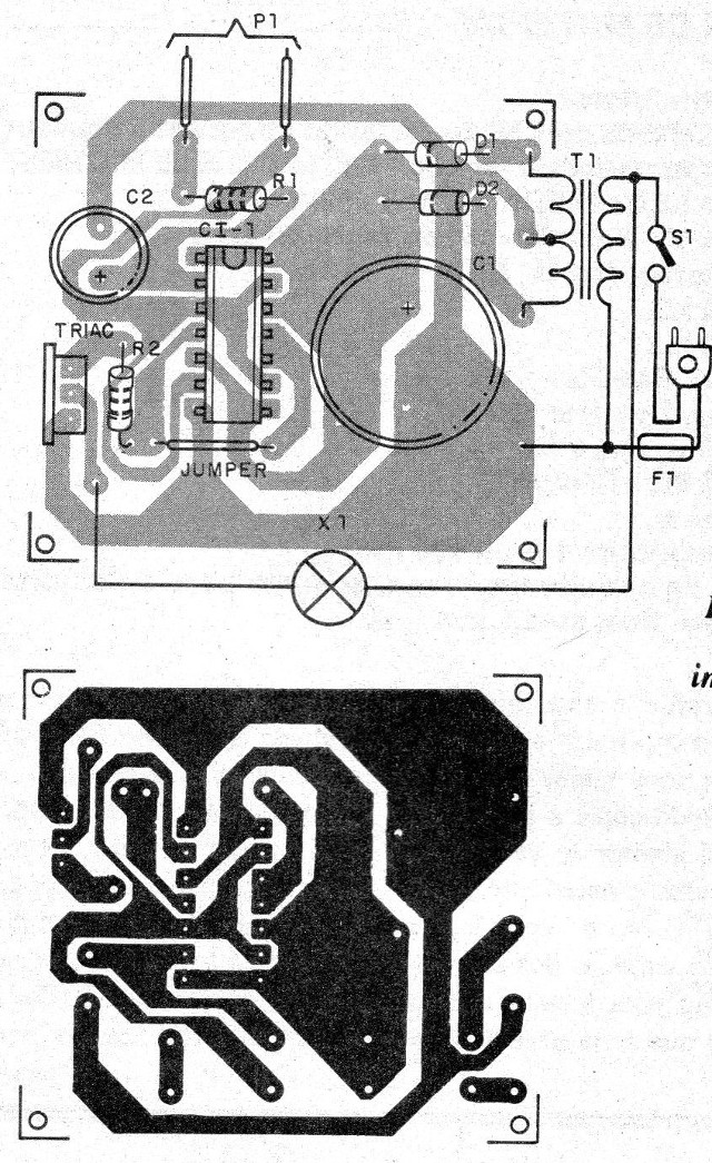 Figura 2 – Placa para a montagem
Figura 2 – Placa para a montagem