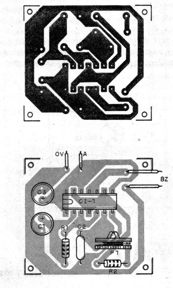 Figura 2 – Placa para a montagem
Figura 2 – Placa para a montagem