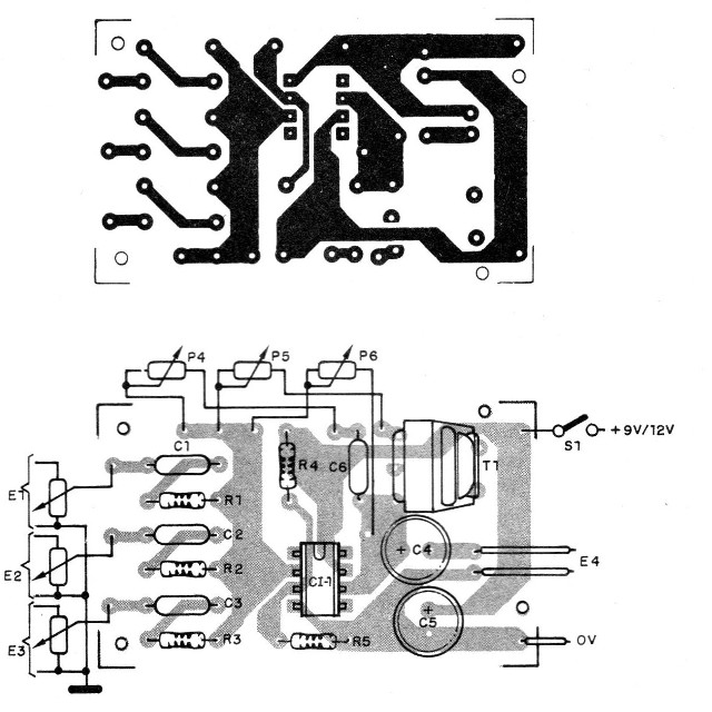 Figura 2 – Placa para a montagem
Figura 2 – Placa para a montagem