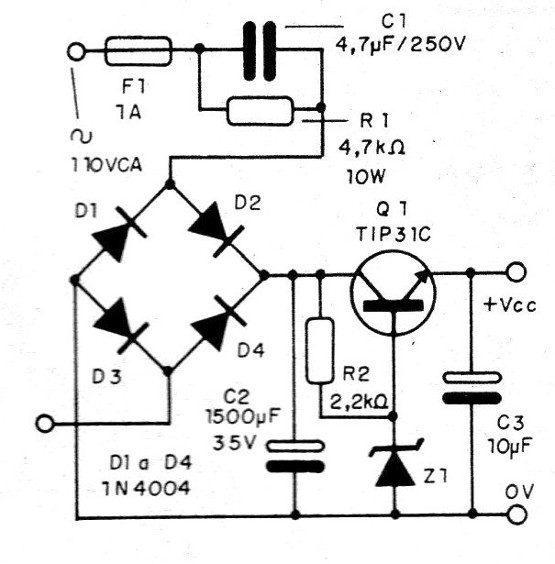Figura 1 – Diagrama completo da fonte
Figura 1 – Diagrama completo da fonte