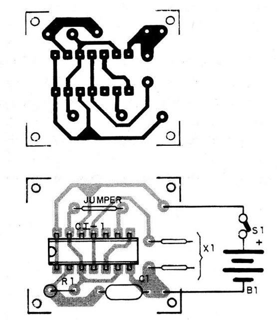 Figura 2 – Placa para a montagem
