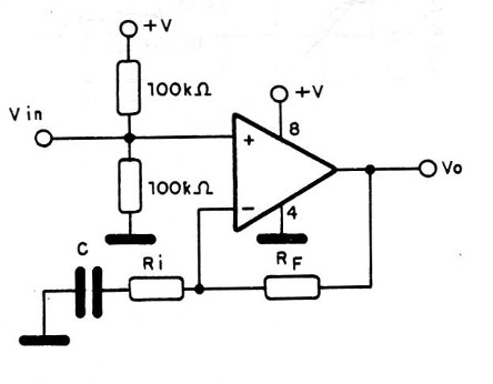    Figura 7 – Amplificador não inversor
