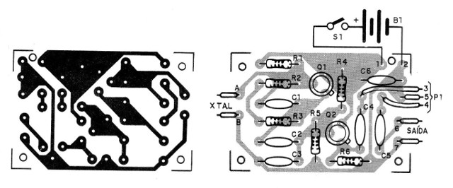 Figura 2 – Placa para a montagem
Figura 2 – Placa para a montagem