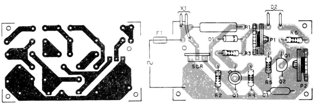    Figura 2 – Placa para a montagem
