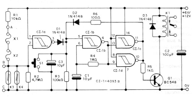 Figura 1 – Diagrama do alarme
