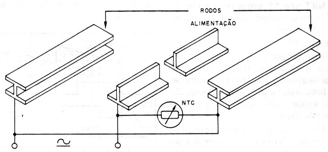    Figura 18 – Circuito de parada para ferromodelismo
