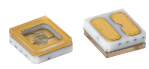 Figura 7 – LED ultravioleta C da Vishay em invólucro SMD
Figura 7 – LED ultravioleta C da Vishay em invólucro SMD
