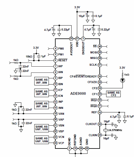 Figura 6 – Circuito de teste.
