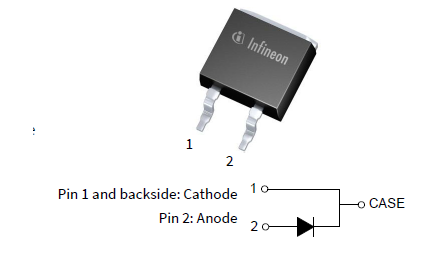     Figura 1 – invólucro e pinagem
