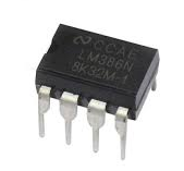 Figura 2 - Circuito integrado que contém um amplificador completo
Figura 2 - Circuito integrado que contém um amplificador completo