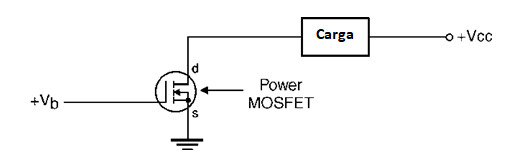 Figura 6 - Usando o FET
Figura 6 - Usando o FET