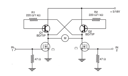 Figura 1: MOSFET combinado bipolar + de potência.
Figura 1: MOSFET combinado bipolar + de potência.