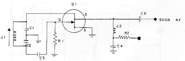 Figura 3 - Oscilador de frequência variável
