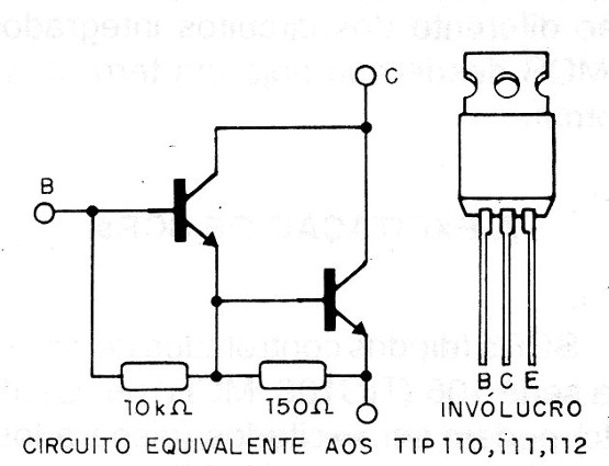 Figura 8 – Darlingtons de potência
Figura 8 – Darlingtons de potência