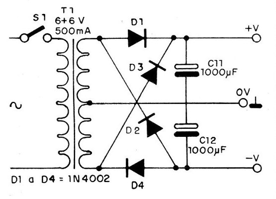    Figura 5 – Circuito da fonte
