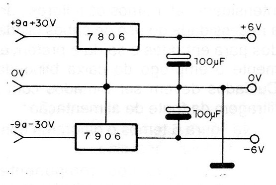    Figura 8 – Adaptando a fonte do amplificador

