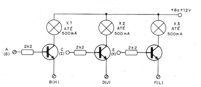    Figura 5 – Acionamento de lâmpadas
