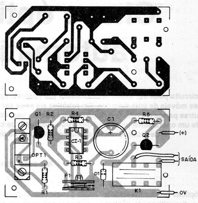 Figura 4 – Placa para a montagem
Figura 4 – Placa para a montagem