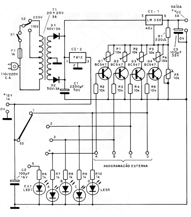 Figura 4 – Circuito da parte básica
